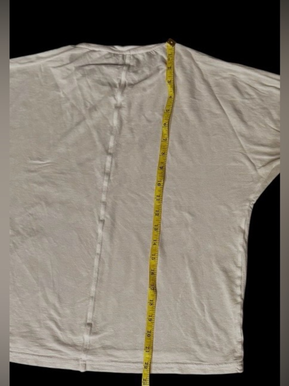 Yaya Sz XS French Oversized Lightweight Cotton Tee Shirt Above Elbow Sleeve - Picture 5 of 6
